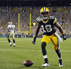 Can Packers WR Randall Cobb catch 100 passes in 2013?