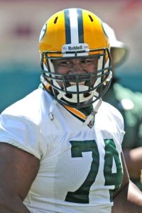 Packers tackle Marshall Newhouse can be good on the right side of the offensive line.
