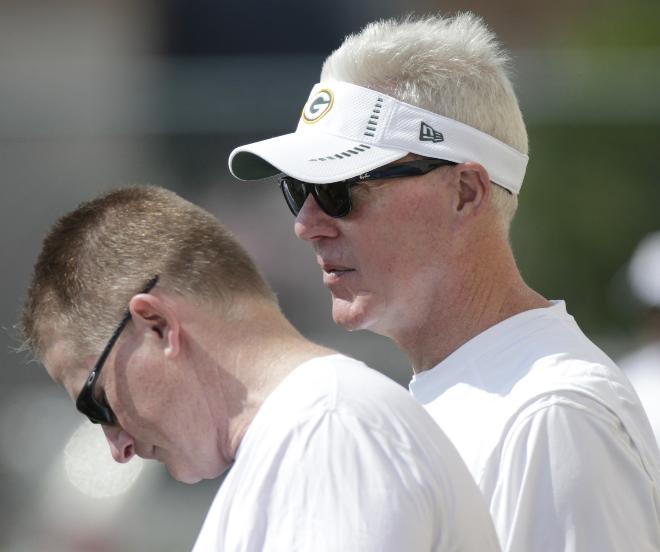 Green Bay Packers front office masterminds Russ Ball and Ted Thompson.