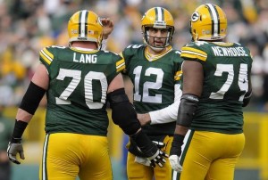 Packers offensive line.
