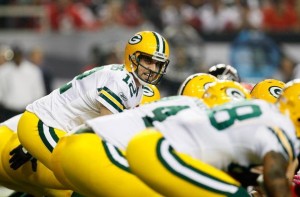 Packers quarterback Aaron Rodgers has been sacked 10 times already and pressured numerous more.