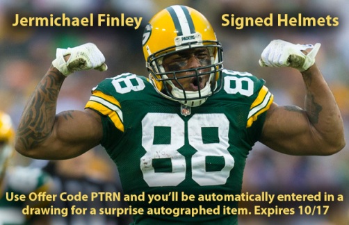 Packers Jermichael Finley Autograph, Memorabilia, Signed items, helmets, Footballs