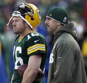 With Aaron Rodgers injured, the Packers are relying on Scott Tolzien at quarterback.