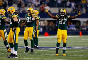 Andrew Quarless (81) and Eddie Lacy (27) turned in big games for the Packers against the Dallas Cowboys, and in the process, may have saved Green Bay's season.