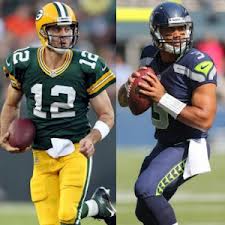 Aaron Rodgers and Russell Wilson