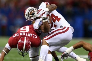 Ha Ha Clinton-Dix was the 21st overall selection by the Packers. He had 51 total tackles for Alabama last year as a safety.