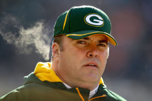In eight seasons as the Packers head coach, Mike McCarthy has an 82-45-1 record and a 6-5 playoff record. He has five double-digit win seasons. 