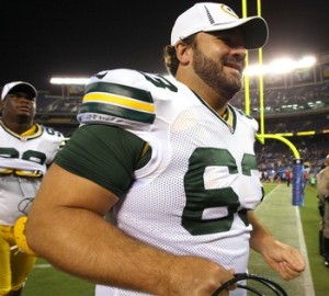 Green Bay Packers Center Jeff Saturday