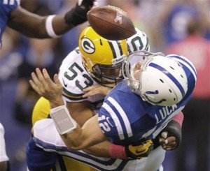 Packers - Colts - Nick Perry - Andrew Luck