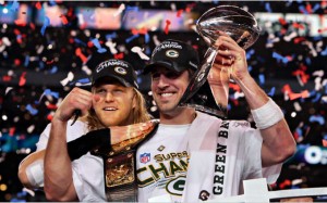 Aaron Rodgers and Clay Matthews