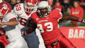 Packers sixth round pick in the 2013 NFL draft, Nate Palmer, OLB, Illinois St.