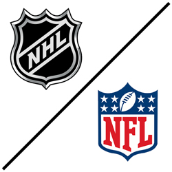 NHL and NFL Logos