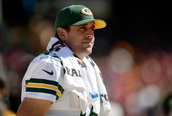 Aaron Rodgers will have the chip on his shoulder when the Packers host Washington on Sunday.