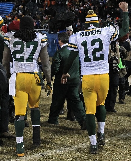 Eddie Lacy and Aaron Rodgers make the Packers a dangerous team in the playoffs.