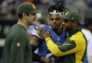Could free agent safety Louis Delmas join Aaron Rodgers and Randall Cobb in Green Bay? Never say never.