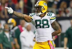 Jermichael Finley averaged 464 yards receiving and three touchdowns a season in six years spent as a Packer.